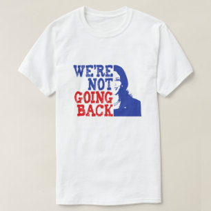 We gaan niet terug naar Kamala Harris 2024 Grunge T-shirt