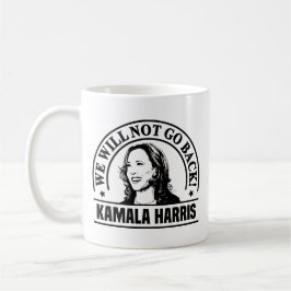 We gaan niet terug naar Kamala Harris Mok
