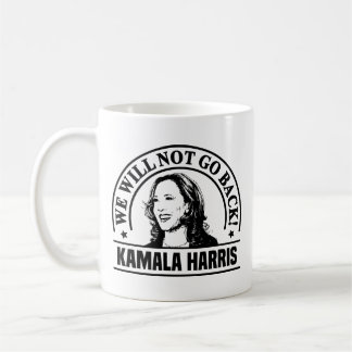 We gaan niet terug naar Kamala Harris Mok
