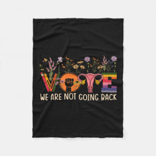We gaan niet terug naar ROE Project 2025 Gay Right Fleece Deken
