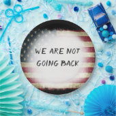 WE GAAN NIET TERUG PAPIEREN BORDJE (Feest)