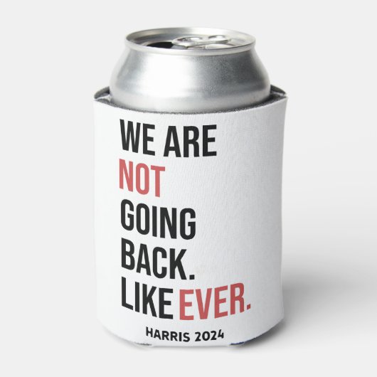 We gaan nooit meer terug, stem op Harris Blikjeskoeler (Blikje Voorkant)