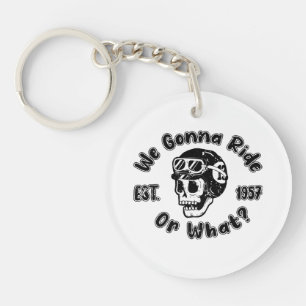 We gaan rijden of wat? sleutelhanger