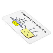 We gaan samen Brood en Boter Kunst Magneet (Rechterzijde)