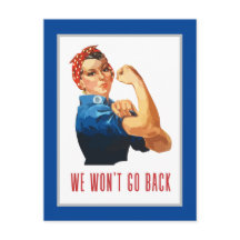 We gaan terug naar Rosie Riveter
