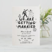 We Gaan Trouwen – Bashir’s Henna Dag Kaart (Staand voorkant)