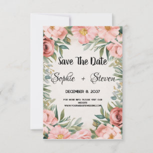 We gaan trouwen! Bewaar de datum Save The Date