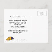 We gaan verhuizen, adreswijziging briefkaarten (Achterkant)