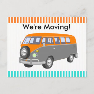 We gaan verhuizen, retro van Post Kaart