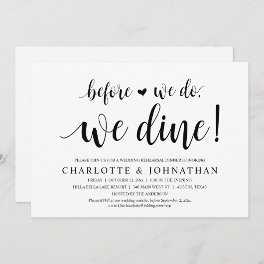 We gaan voor we dat doen. kaart (Voorkant / Achterkant)