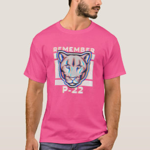 We Gedenken P-22 Los Angeles La Poema Leeuw P22 T-shirt