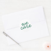 We geven om Huddle Up Sticker (Envelop)
