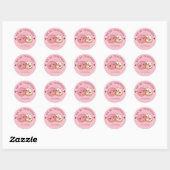 We Go Together Cute Donut Valentine Sticker (Feuille)