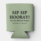 We Got Married Green Cooler (Achterkant)