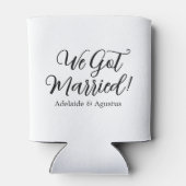 We Got Married White Cooler (Achterkant)