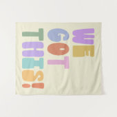 We Got This Inspirerende Citaat Cute Pastel   Wandkleed (Voorkant (horizontaal))