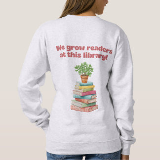 We Groeien Lezers bij deze Bibliotheek Trui