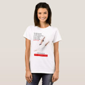 We Had Lives Myalgic Encephalomyelitis Awareness T-shirt (Voorkant volledig)