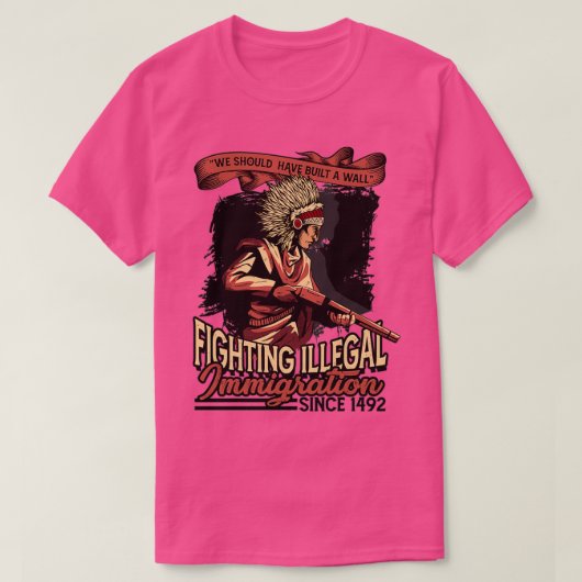 We hadden een muur moeten bouwen. t-shirt (Design voorkant)