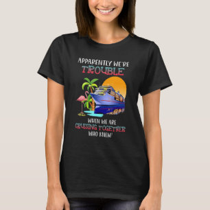We hadden problemen als we samen met flamine kruip t-shirt