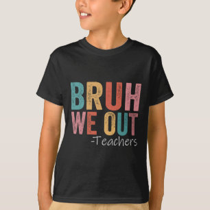 We halen leraren blij uit de laatste dag van de sc t-shirt
