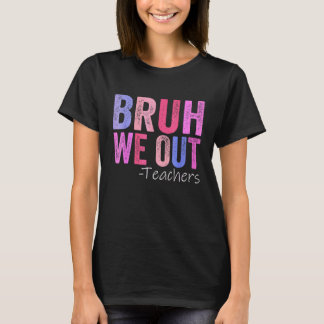 We halen leraren blij uit de laatste dag van de sc t-shirt