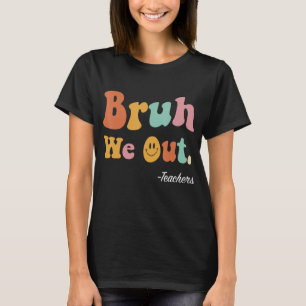We halen leraren uit Grappige einde van het school T-shirt