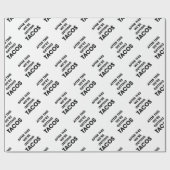 We halen Tacos Cadeaupapier (Vlak)