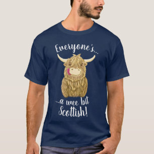 We Hamish Highland Cow, iedereen is Schots! T-shirt