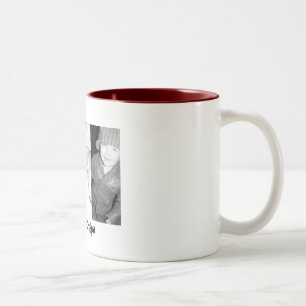we hart opa tweekleurige koffiemok