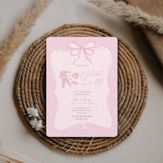 We haven’t slept one bit girl 1st birthday  kaart