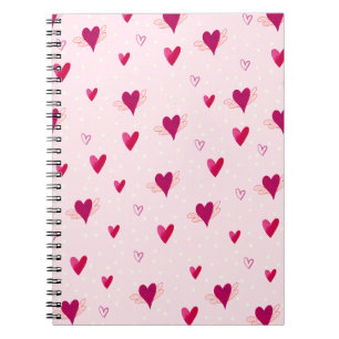 We Heart Harten Patroon Notitieboek