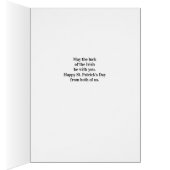 We Heart / Love Irish, St. Patrick's Day, mignonne (Intérieur (Droit))