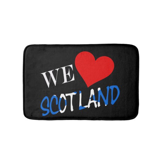 We Heart Scotland overlay bmt Badmat (Voorkant)