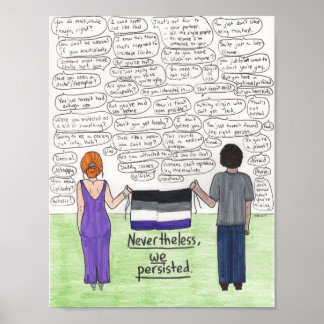 We hebben 8,5x11 (aseksueel) poster