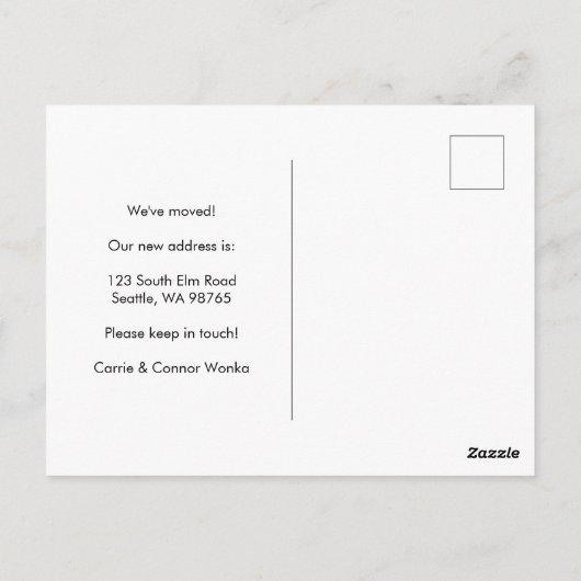 We hebben aangepaste foto Wildflower boeket verpla Briefkaart (Achterkant)