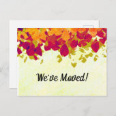 We hebben Adres gewijzigd Briefkaart (Voorkant / Achterkant)