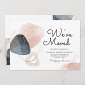 We hebben adreswijziging verplaatst aankondiging (Voorkant / Achterkant)