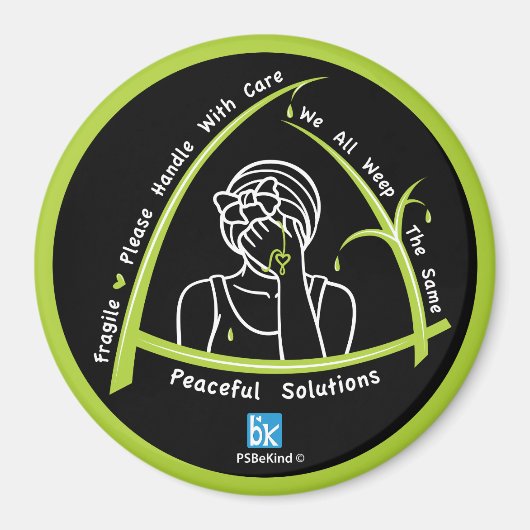 We hebben allemaal dezelfde 2,3-inch Ronde Magnet Magneet (Voorkant)