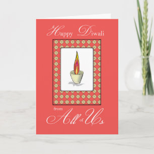We hebben allemaal Diwali Candle op Red Kaart