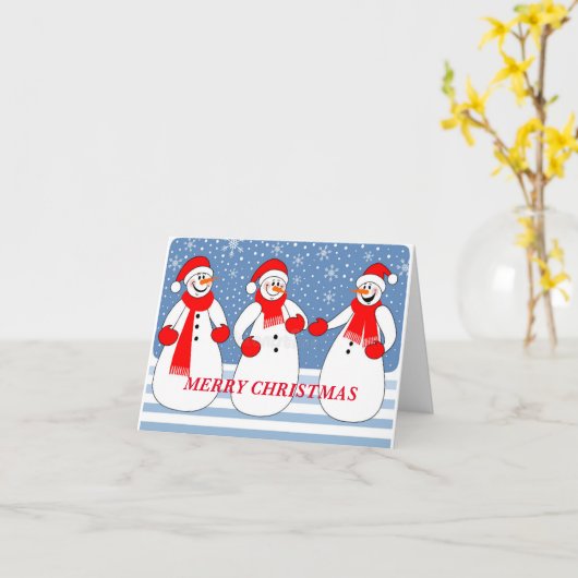 "WE HEBBEN ALLEMAAL EEN MISTLETOE-KAART NODIG" KAART (Gele Bloem)