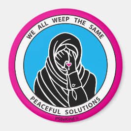 We hebben allemaal hetzelfde 3-inch roze-3-inch ma magneet