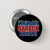 We hebben BARACK onderaan geslagen. Ronde Button 5,7 Cm (Voorkant /achterkant)