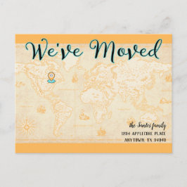 We hebben bewegende  kaart met locatie pinadres