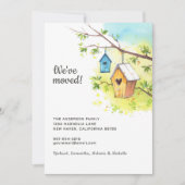 We hebben Bird House verhuisd Kaart (Voorkant)