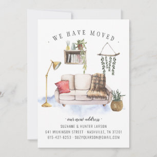 We hebben Boho Living Room Moving Announement verp Aankondiging