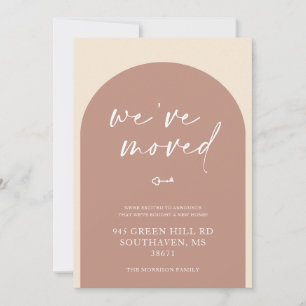 We hebben Boho Moving Announcement verplaatst Kaart