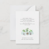 We hebben Boho New Roots Moving Notitiekaartje (Achterkant)