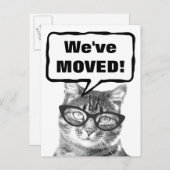 We hebben briefkaarten verplaatst met een grappige (Voorkant / Achterkant)