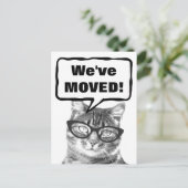 We hebben briefkaarten verplaatst met een grappige (Staand voorkant)